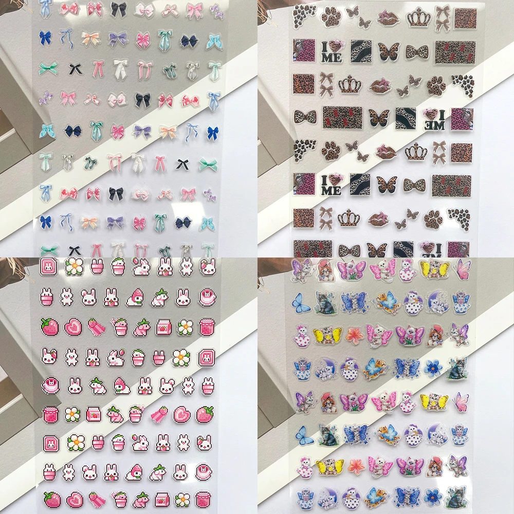 Kawaii Rabbit Leopard Print Bo - Phone Accessories Poster ulasan dan harga