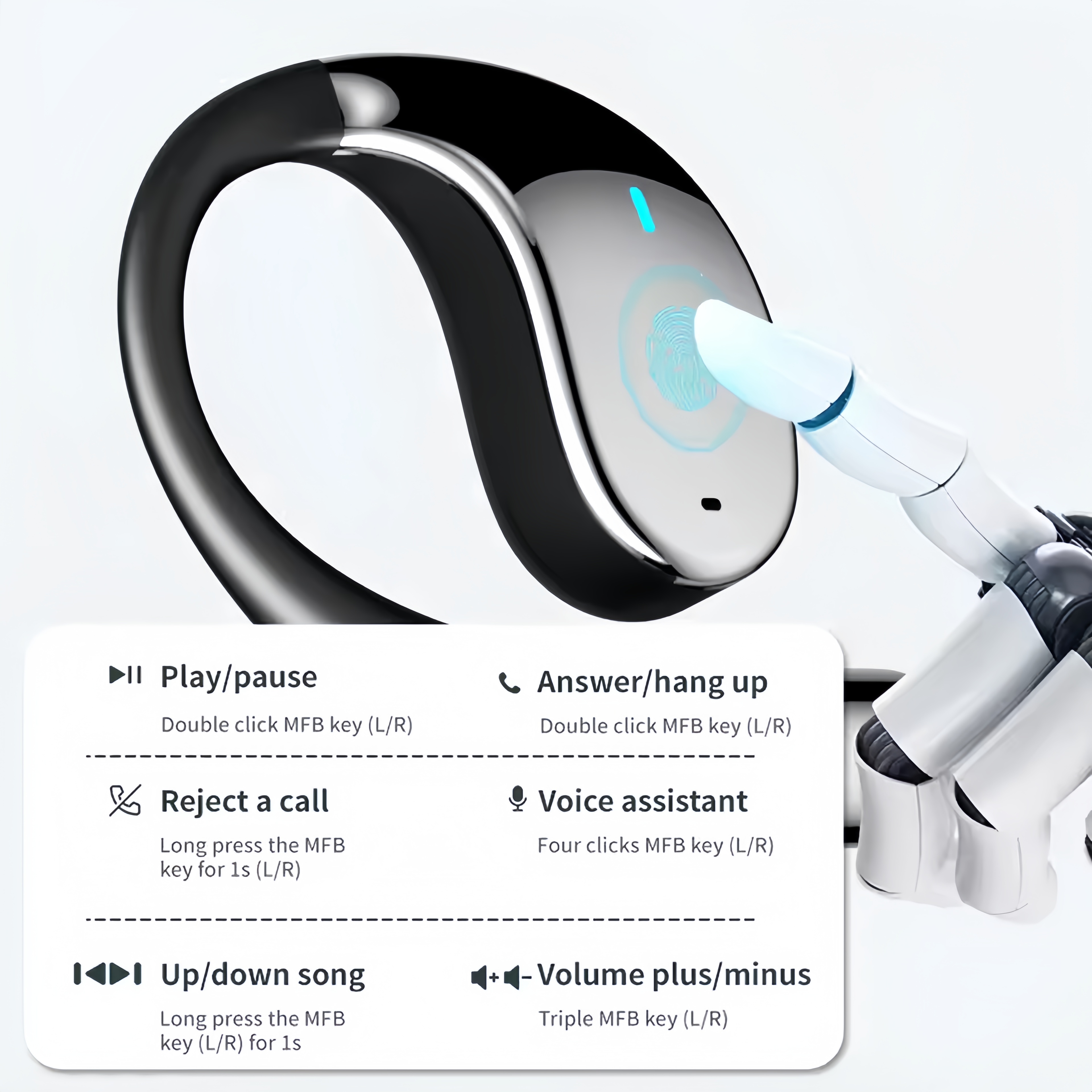 2026 New AI Translation Earbud - Wireless Earbuds Case ulasan dan harga