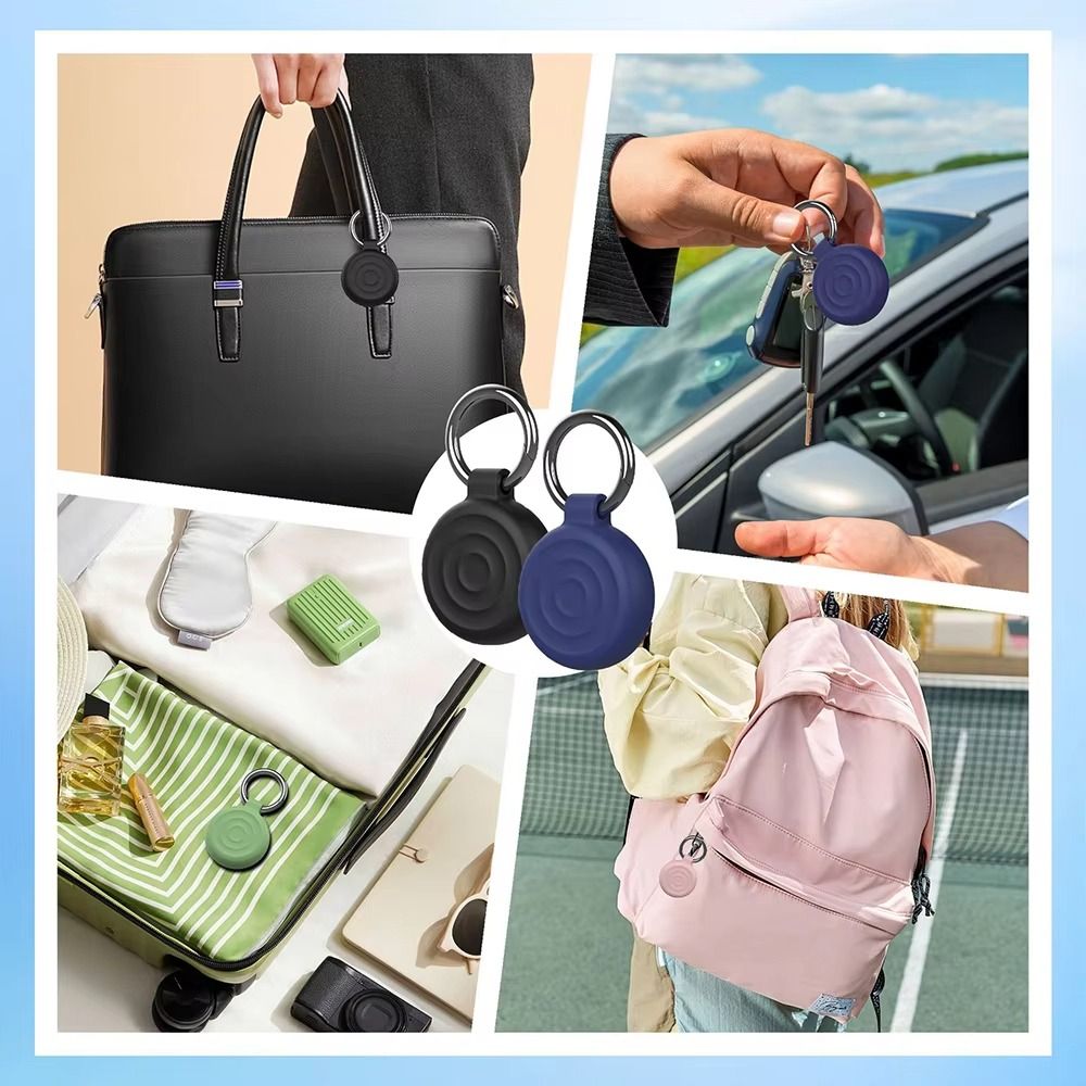 Silicone Protective Case Keych - Airtag Holder Case ulasan dan harga