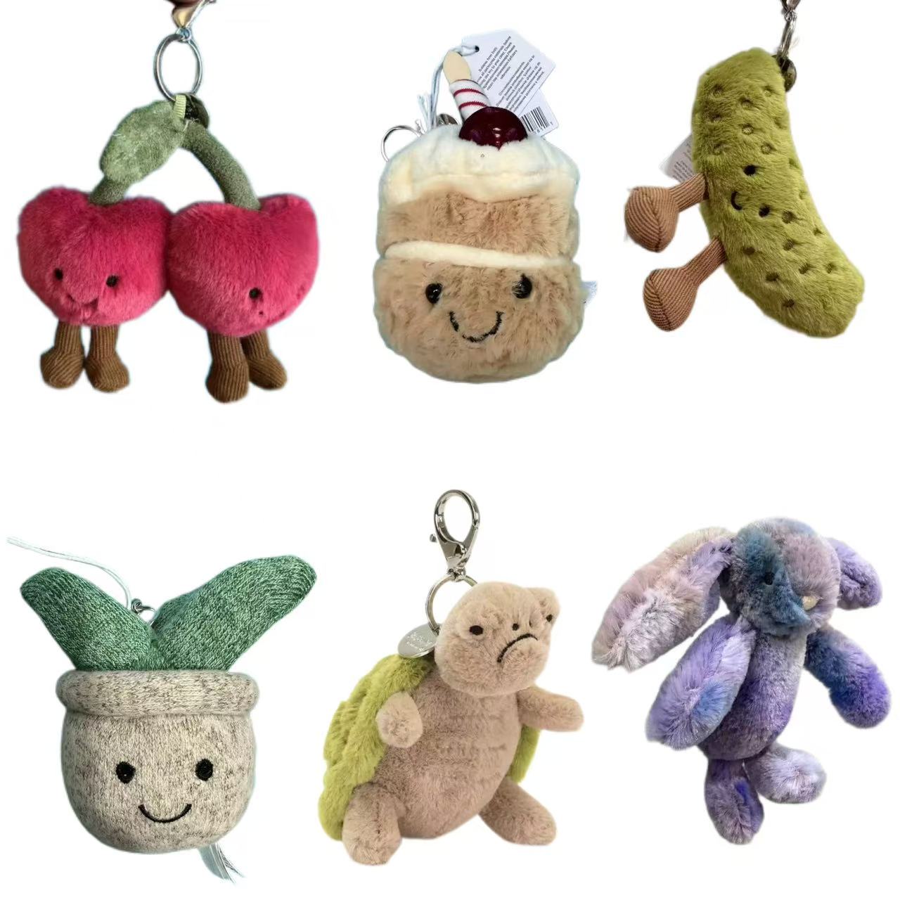 New JA brand plush toy keychai - Phone Accessories Charms ulasan dan harga