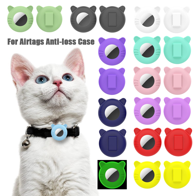 For Airtag Case Cat Collar Hol - Airtag Holder Case ulasan dan harga