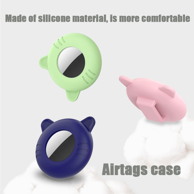 For Airtag Case Cat Collar Hol - Airtag Holder Case ulasan dan harga