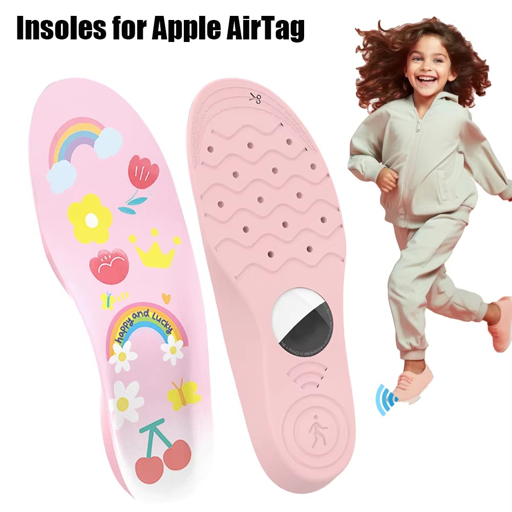 1Pair PU Shoe Insoles 135-230m - Airtag Holder Case ulasan dan harga
