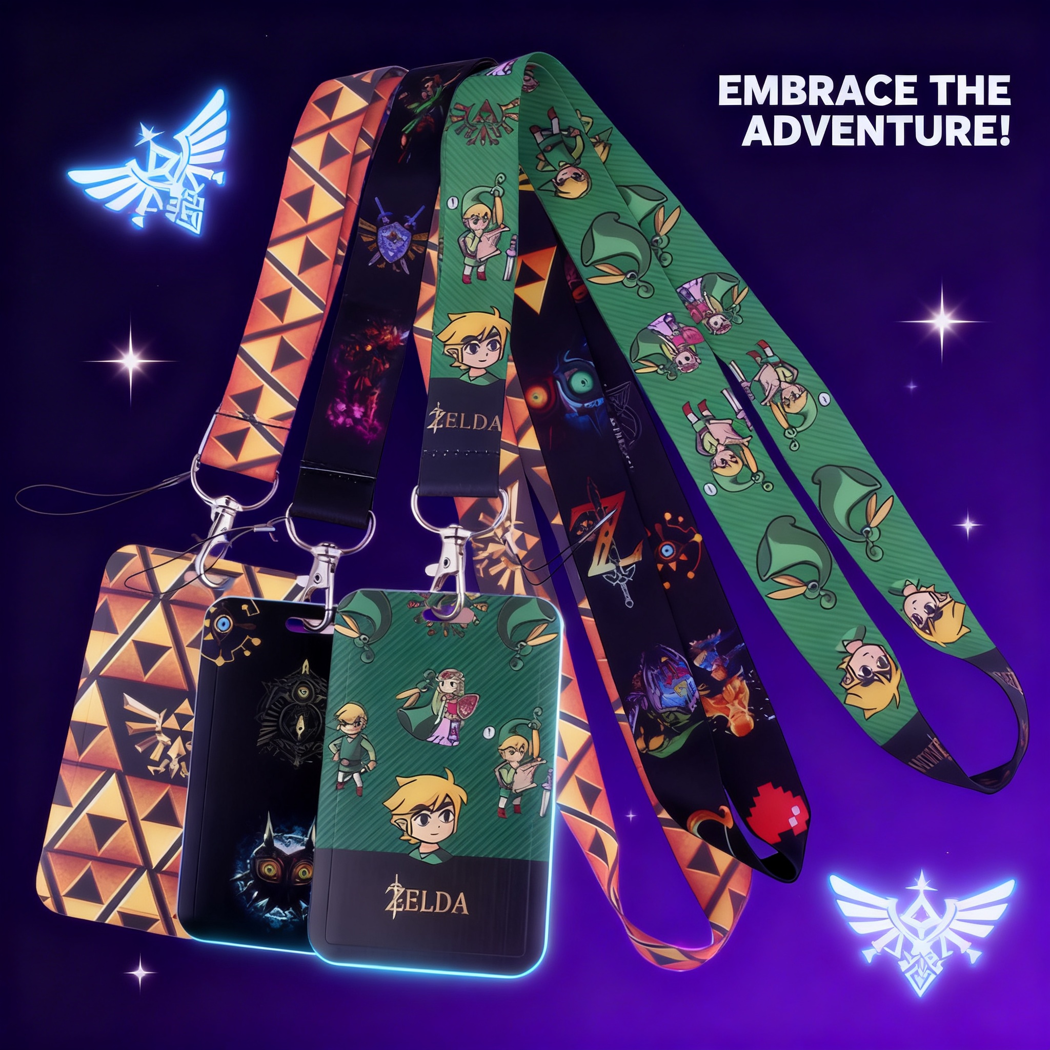 Cartoon Game Lanyards for Key  - Phone Accessories Diy ulasan dan harga