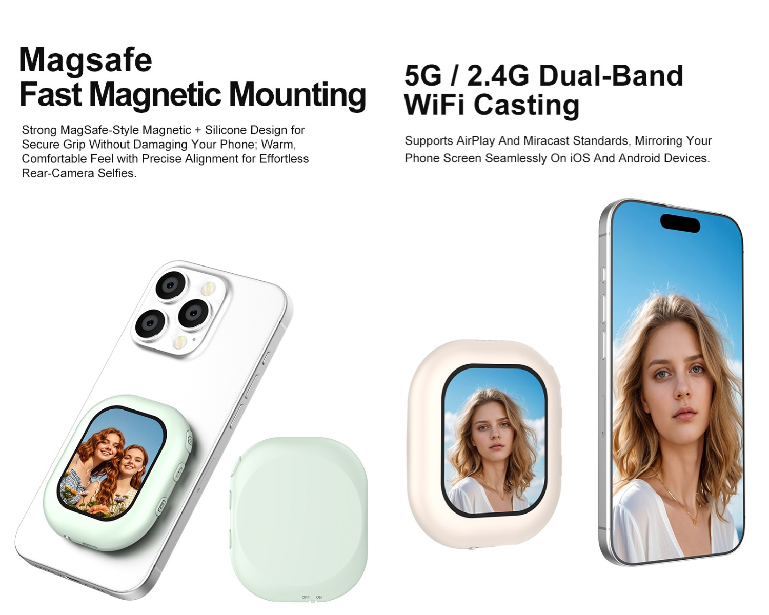 Wireless Mini Magnetic Selfie  - Phone Accessories And Electronics ulasan dan harga